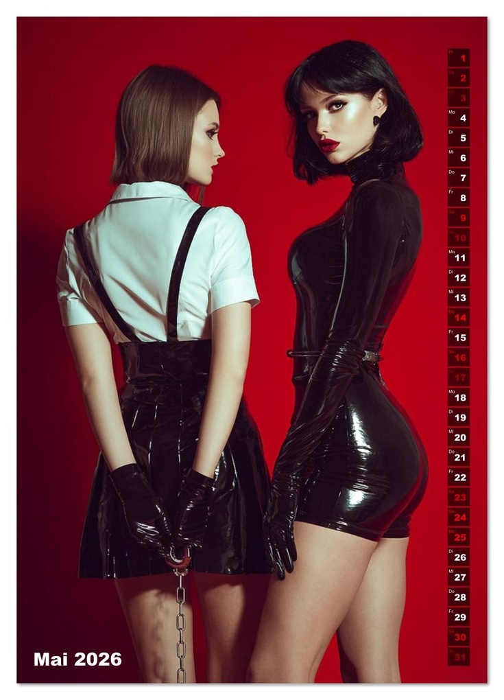 Weitere Ansicht: Fetisch und Latex - The Red Box (Wandkalender 2026 DIN A3 hoch), CALVENDO Monatskalender | Dirk Meutzner, Calvendo