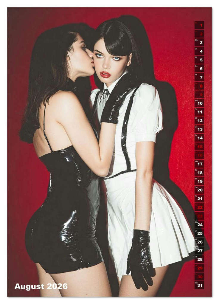 Weitere Ansicht: Fetisch und Latex - The Red Box (Wandkalender 2026 DIN A3 hoch), CALVENDO Monatskalender | Dirk Meutzner, Calvendo