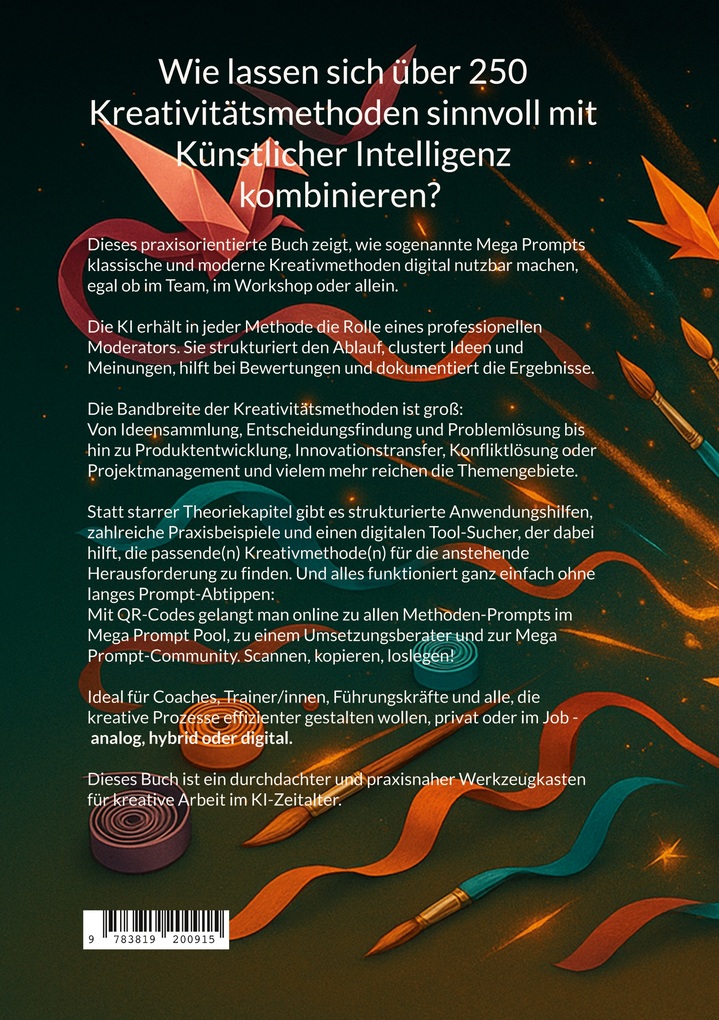 Weitere Ansicht: Kreativitätsmethoden und Mega Prompts | Christian Timmerhoff