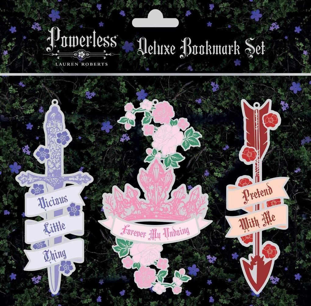 Produktbild: Lauren Roberts: Powerless Trilogy Deluxe Bookmark Set (Set of 3) | Insight Editions