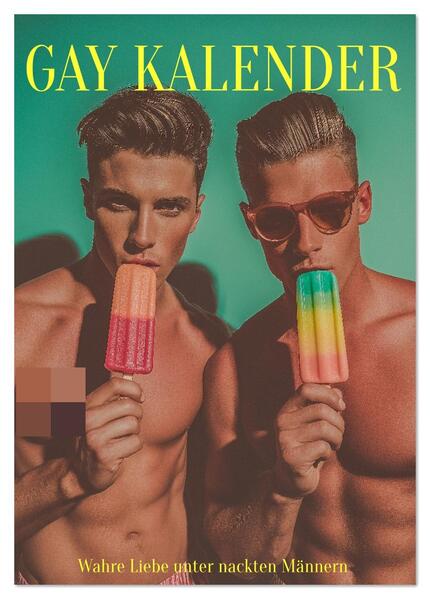Produktbild: Gay Kalender - Wahre Liebe unter nackten Männern (Tischkalender 2026 DIN A5 hoch), CALVENDO Monatskalender | Calvendo, MB - Fotografie