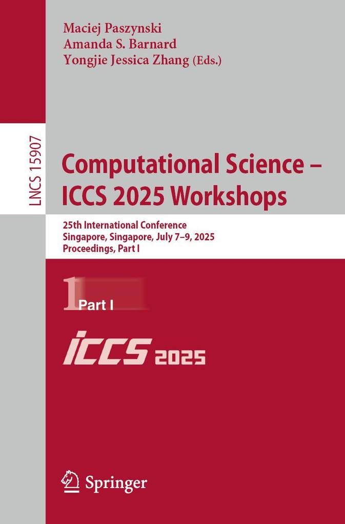 Produktbild: Computational Science - ICCS 2025 Workshops