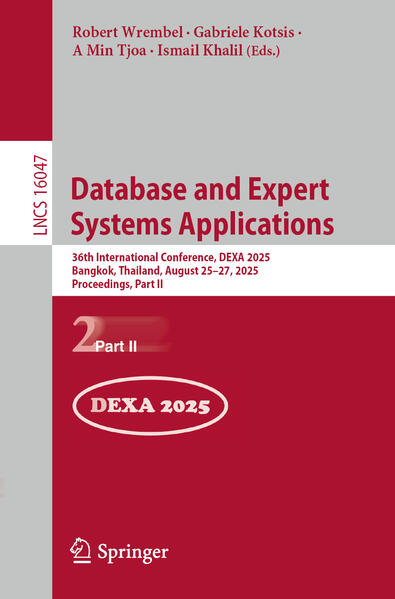 Produktbild: Database and Expert Systems Applications