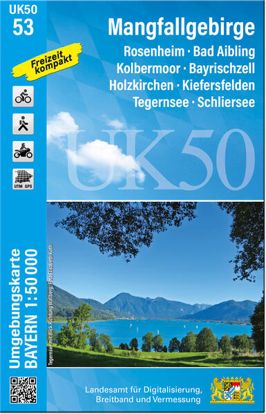 Produktbild: UK50-53 Mangfallgebirge