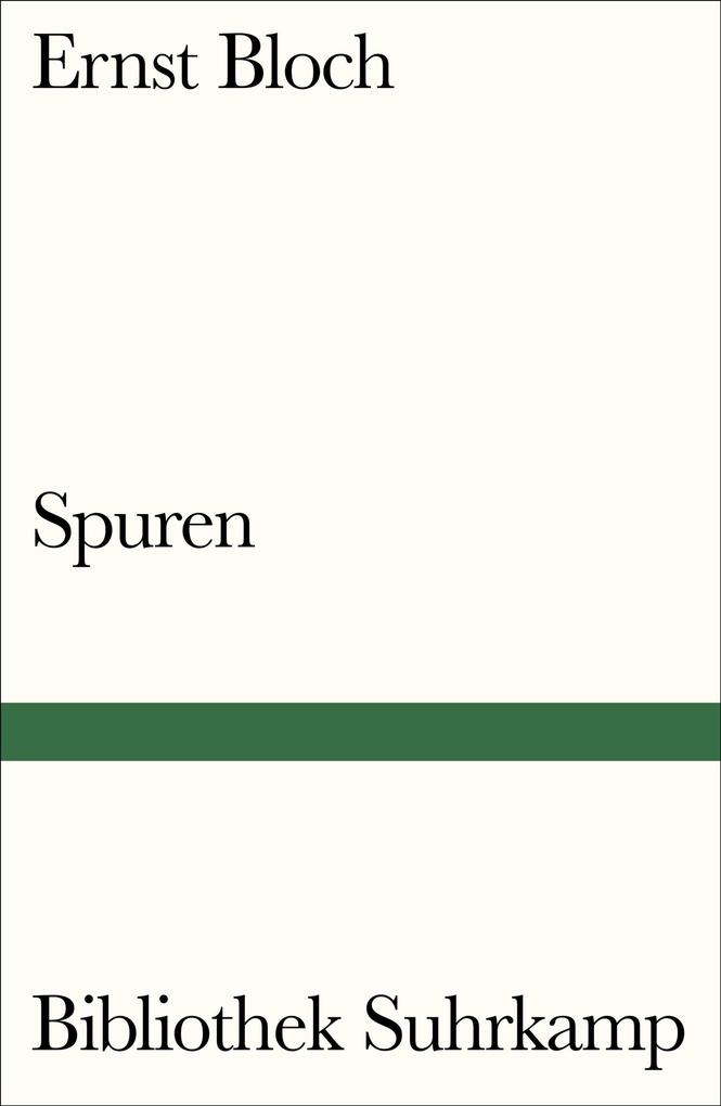 Produktbild: Spuren | Ernst Bloch