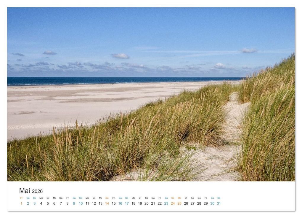 Weitere Ansicht: Amrum: Natur und Freiheit (Wandkalender 2026 DIN A3 quer), CALVENDO Monatskalender | Ralph Kerpa, Calvendo