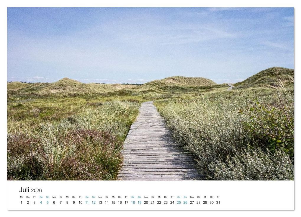 Weitere Ansicht: Amrum: Natur und Freiheit (Wandkalender 2026 DIN A3 quer), CALVENDO Monatskalender | Ralph Kerpa, Calvendo