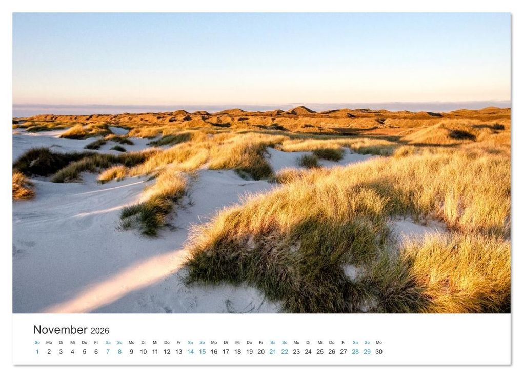 Weitere Ansicht: Amrum: Natur und Freiheit (Wandkalender 2026 DIN A3 quer), CALVENDO Monatskalender | Ralph Kerpa, Calvendo