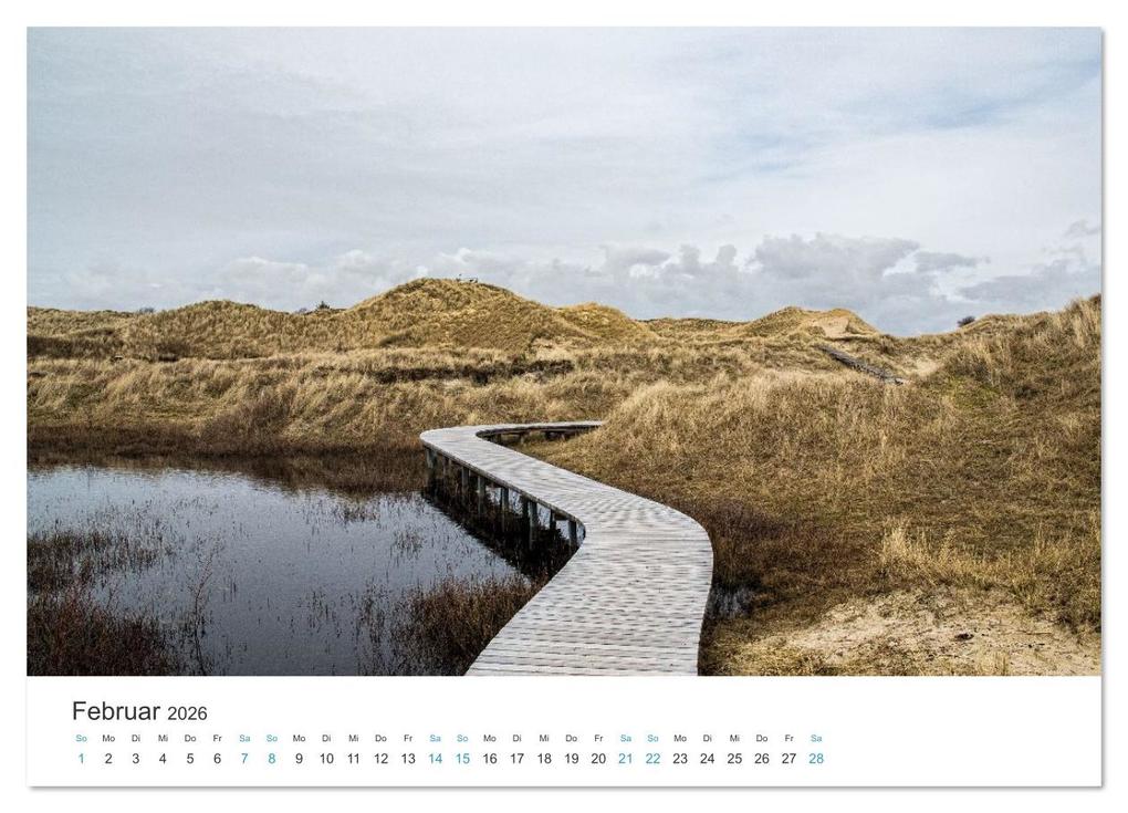 Weitere Ansicht: Amrum: Natur und Freiheit (Wandkalender 2026 DIN A4 quer), CALVENDO Monatskalender | Ralph Kerpa, Calvendo