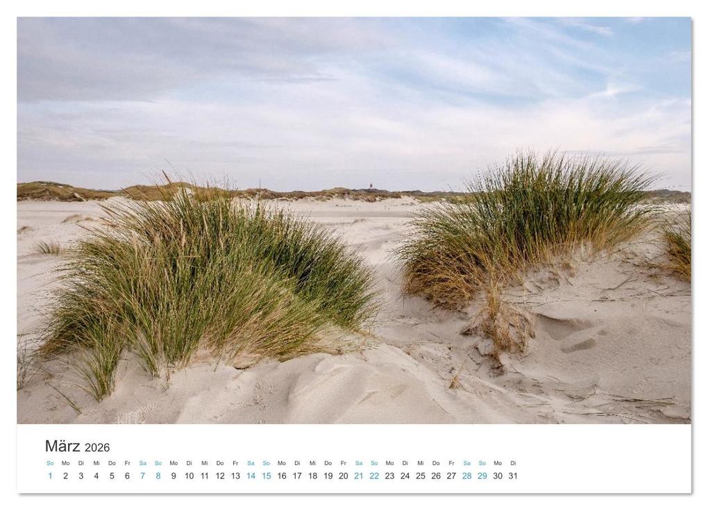 Weitere Ansicht: Amrum: Natur und Freiheit (Wandkalender 2026 DIN A4 quer), CALVENDO Monatskalender | Ralph Kerpa, Calvendo