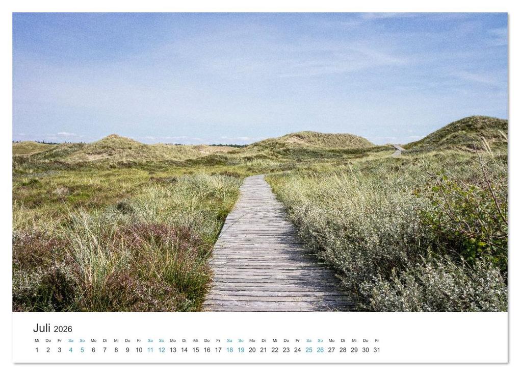 Weitere Ansicht: Amrum: Natur und Freiheit (Wandkalender 2026 DIN A4 quer), CALVENDO Monatskalender | Ralph Kerpa, Calvendo