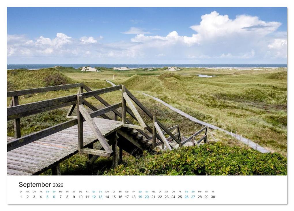 Weitere Ansicht: Amrum: Natur und Freiheit (Wandkalender 2026 DIN A4 quer), CALVENDO Monatskalender | Ralph Kerpa, Calvendo