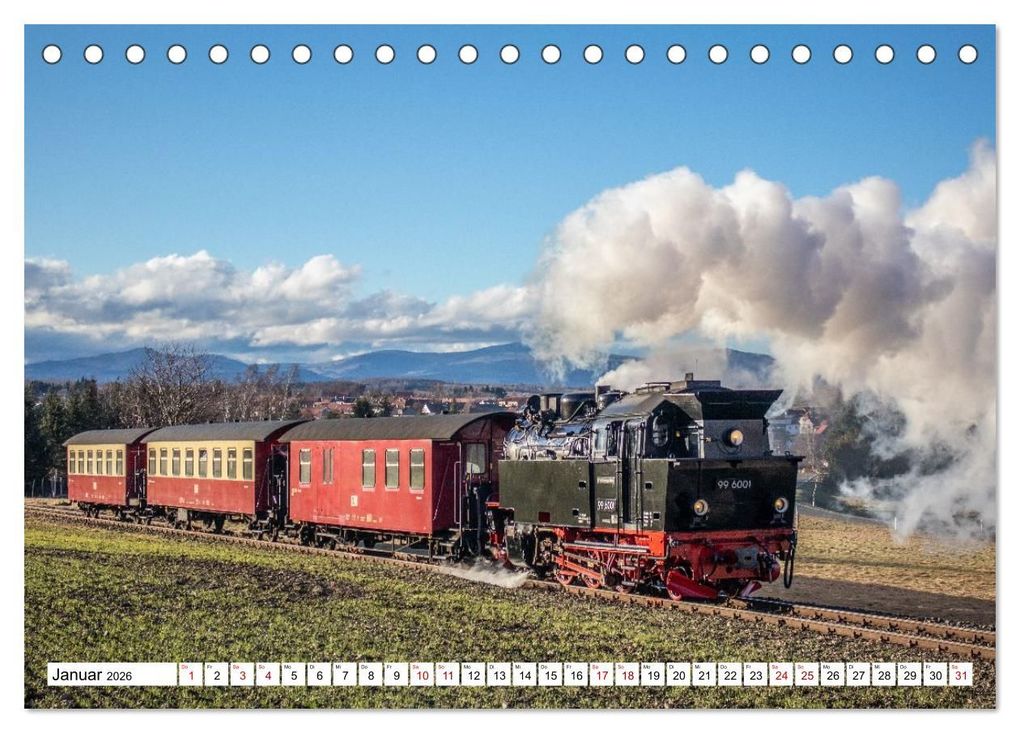 Weitere Ansicht: Selketalbahn im Harz (Tischkalender 2026 DIN A5 quer), CALVENDO Monatskalender | Michael Bromm, Calvendo