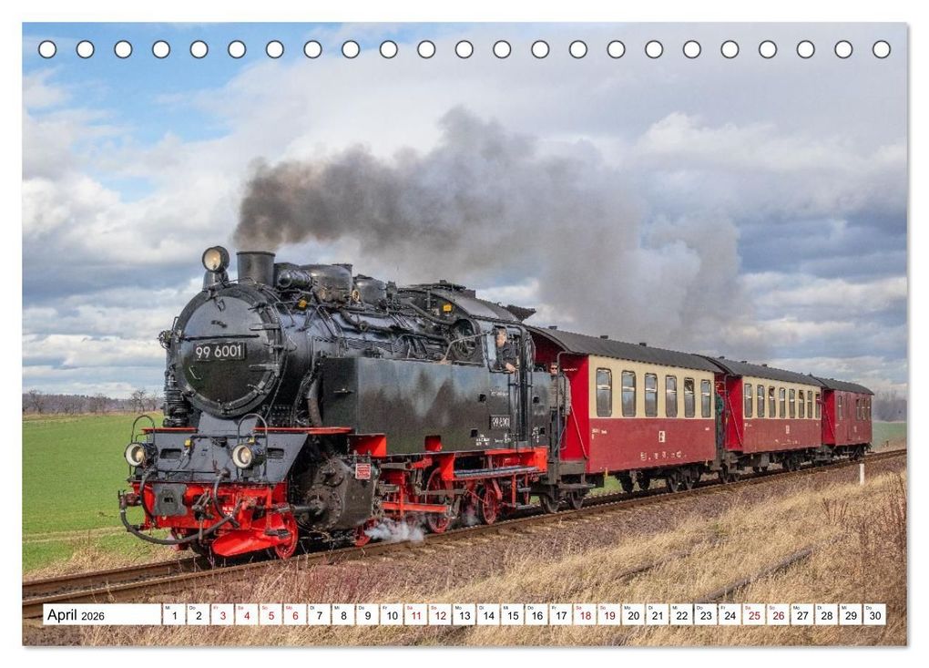 Weitere Ansicht: Selketalbahn im Harz (Tischkalender 2026 DIN A5 quer), CALVENDO Monatskalender | Michael Bromm, Calvendo