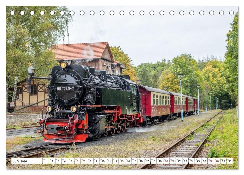 Weitere Ansicht: Selketalbahn im Harz (Tischkalender 2026 DIN A5 quer), CALVENDO Monatskalender | Michael Bromm, Calvendo