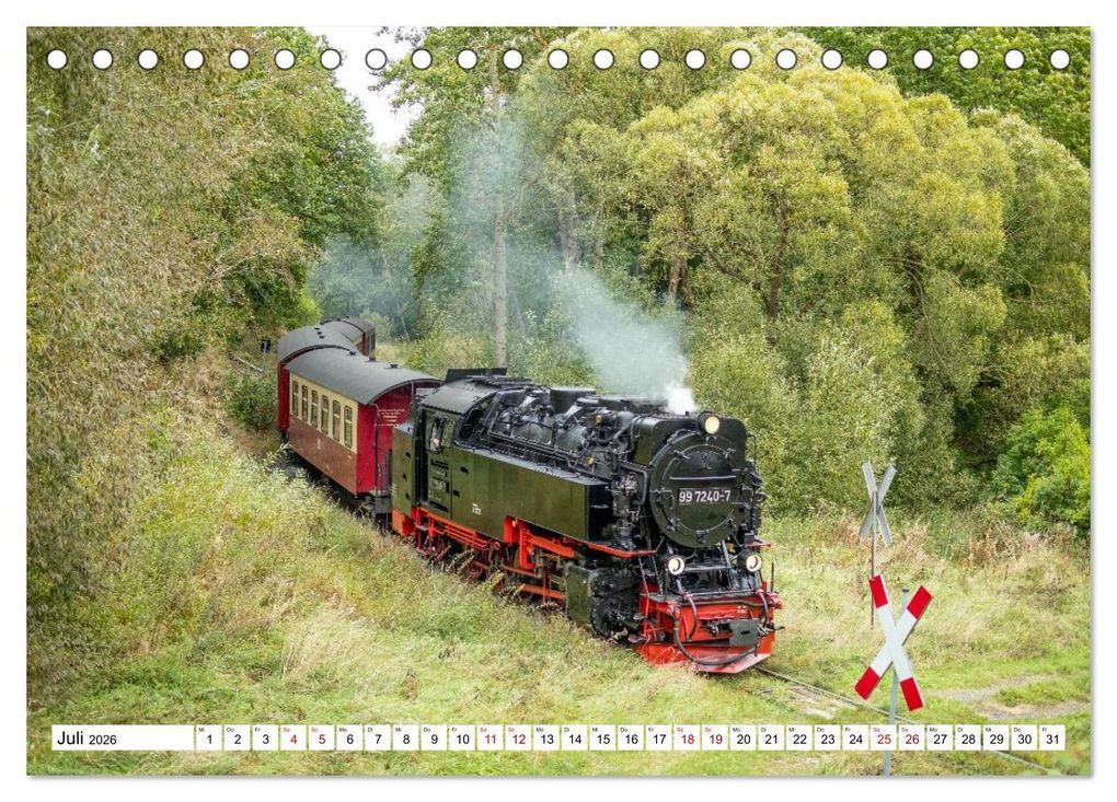 Weitere Ansicht: Selketalbahn im Harz (Tischkalender 2026 DIN A5 quer), CALVENDO Monatskalender | Michael Bromm, Calvendo