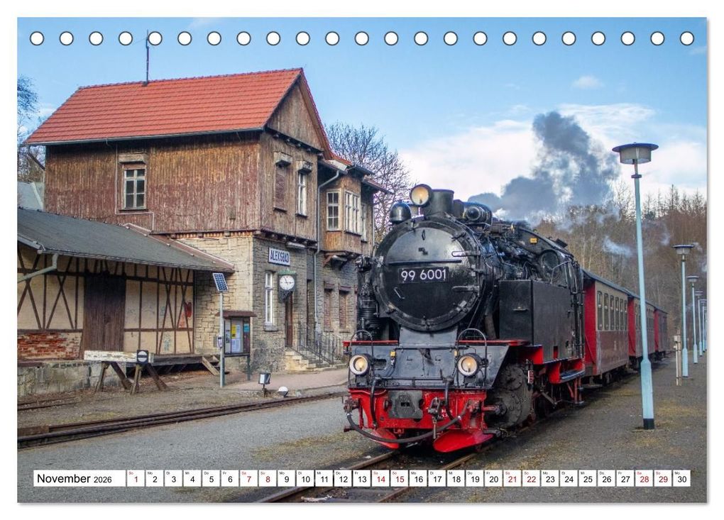 Weitere Ansicht: Selketalbahn im Harz (Tischkalender 2026 DIN A5 quer), CALVENDO Monatskalender | Michael Bromm, Calvendo