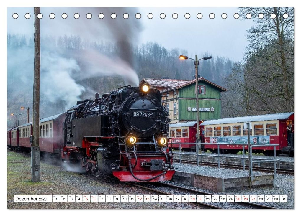 Weitere Ansicht: Selketalbahn im Harz (Tischkalender 2026 DIN A5 quer), CALVENDO Monatskalender | Michael Bromm, Calvendo