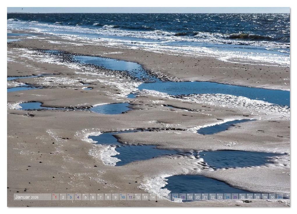 Weitere Ansicht: Amrum Glücksort (Wandkalender 2026 DIN A3 quer), CALVENDO Monatskalender | Uli Geißler, Calvendo