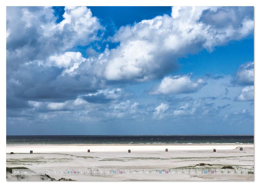 Weitere Ansicht: Amrum Glücksort (Wandkalender 2026 DIN A3 quer), CALVENDO Monatskalender | Uli Geißler, Calvendo