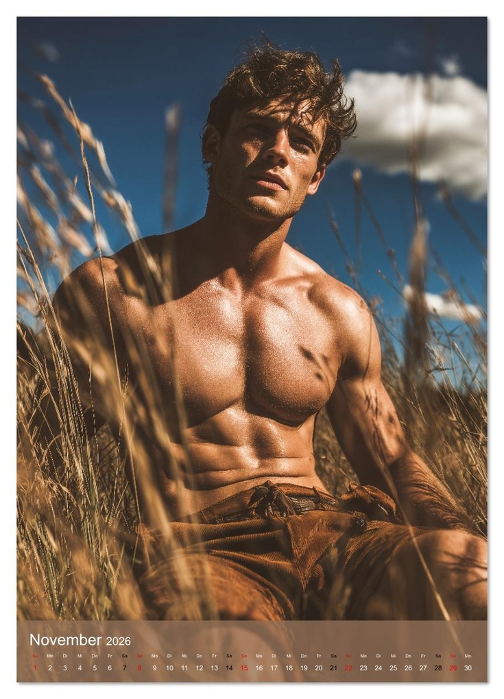Weitere Ansicht: SEXY BURSCHEN - Bayerische Männer nackt in Lederhose (Wandkalender 2026 DIN A3 hoch), CALVENDO Monatskalender | Calvendo, MB Fotografie