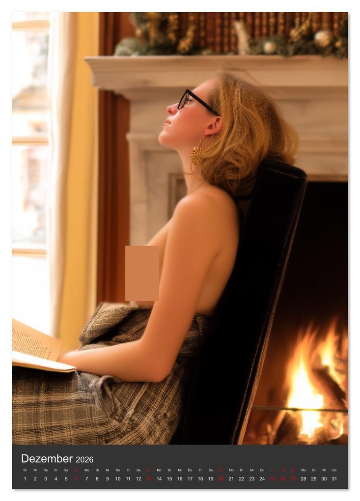 Weitere Ansicht: Frau Lehrerin zieht blank - sexy Frauen nackt im Klassenzimmer (Tischkalender 2026 DIN A5 hoch), CALVENDO Monatskalender | Calvendo, MB - Fotografie