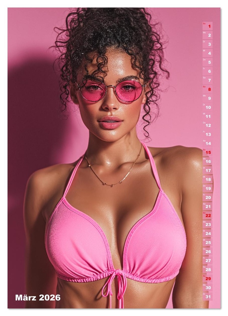 Weitere Ansicht: Bikinis lieben Brüste - Sexy Frauen, bunte Bilder und nackte Tatsachen (Wandkalender 2026 DIN A4 hoch), CALVENDO Monatskalender | Calvendo, MB - Fotografie