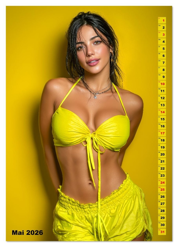 Weitere Ansicht: Bikinis lieben Brüste - Sexy Frauen, bunte Bilder und nackte Tatsachen (Wandkalender 2026 DIN A4 hoch), CALVENDO Monatskalender | Calvendo, MB - Fotografie