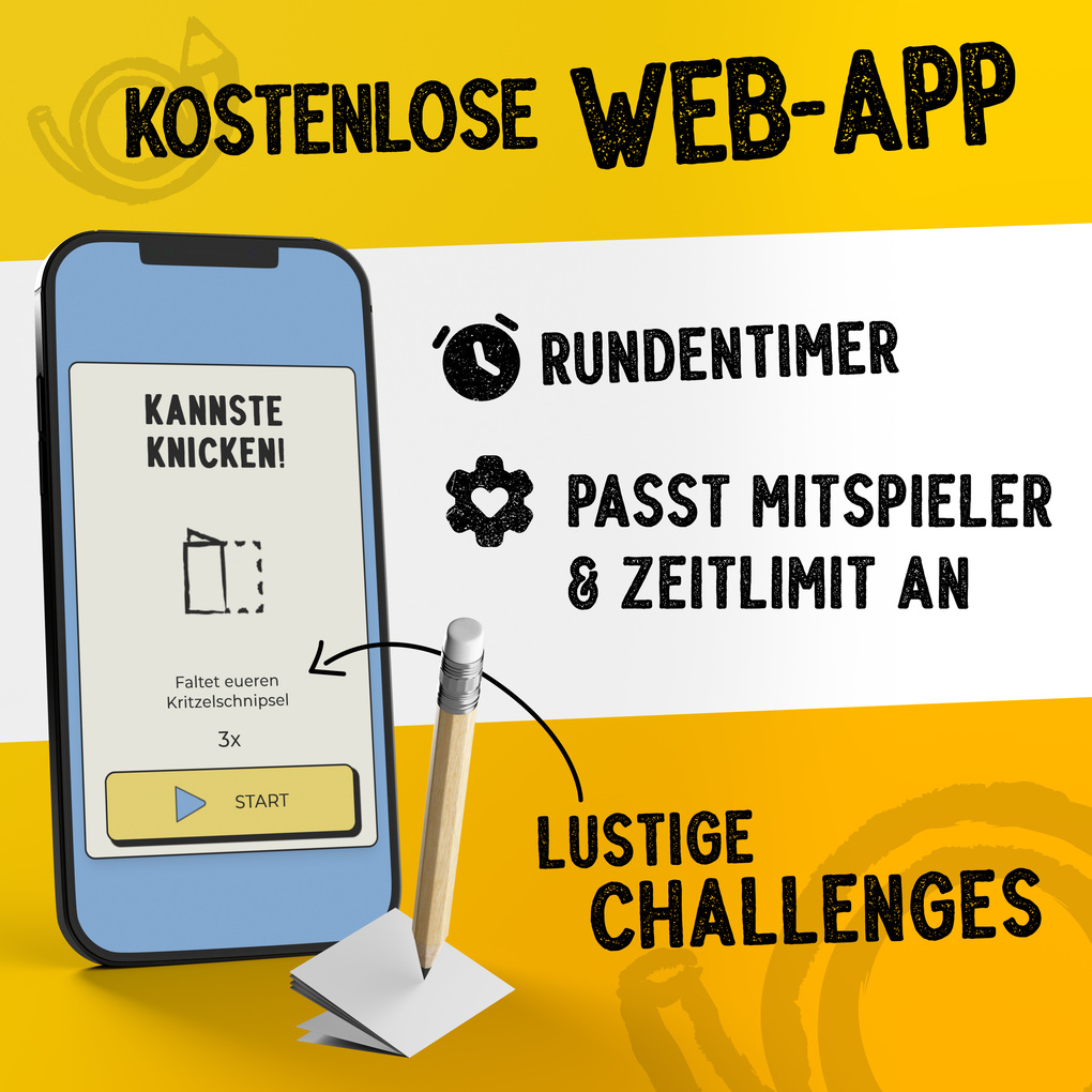 Weitere Ansicht: Kritzelpost - Das lustige Zeichenspiel | Hannes Geng, Felicitas Mierbeth