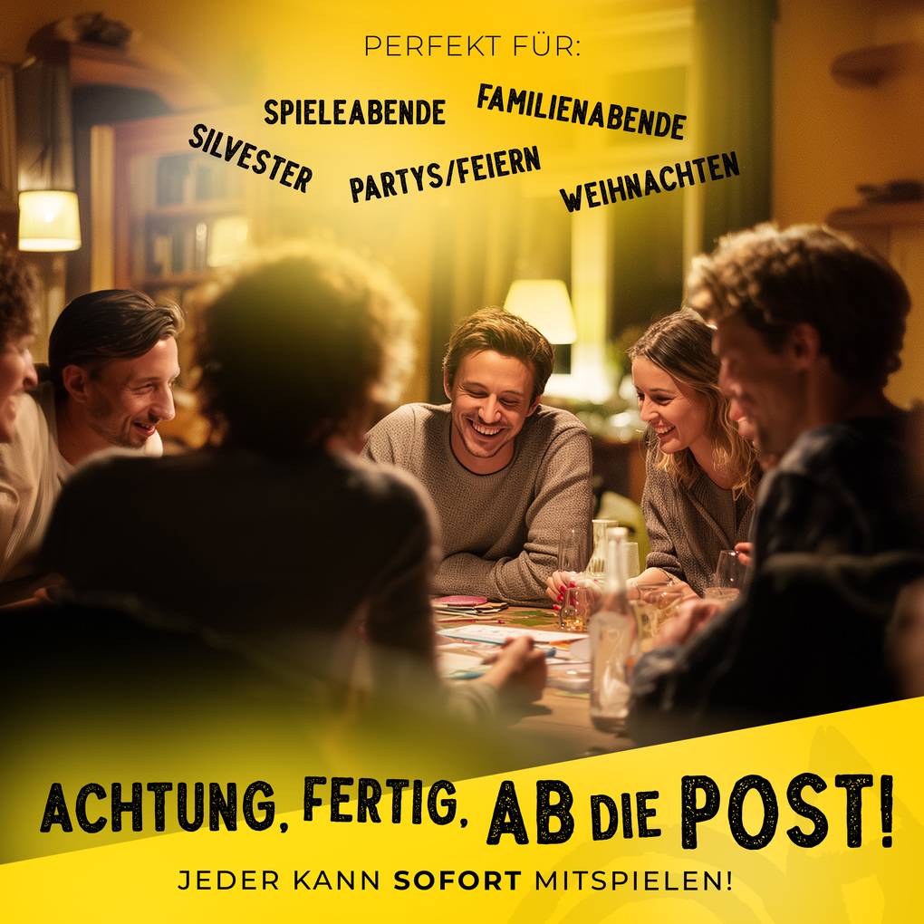 Weitere Ansicht: Kritzelpost - Das lustige Zeichenspiel | Hannes Geng, Felicitas Mierbeth