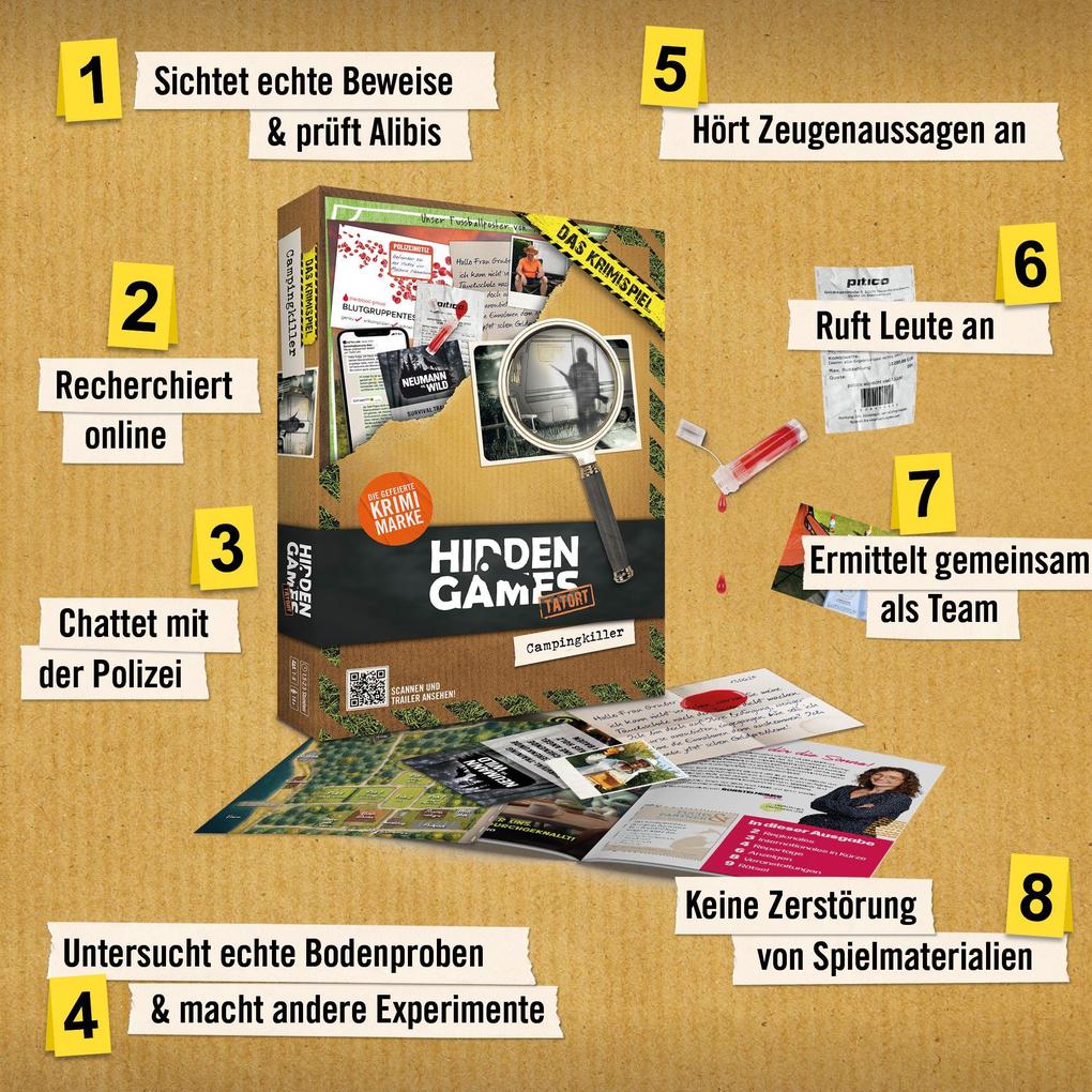 Weitere Ansicht: Hidden Games Tatort: Der Campingkiller
