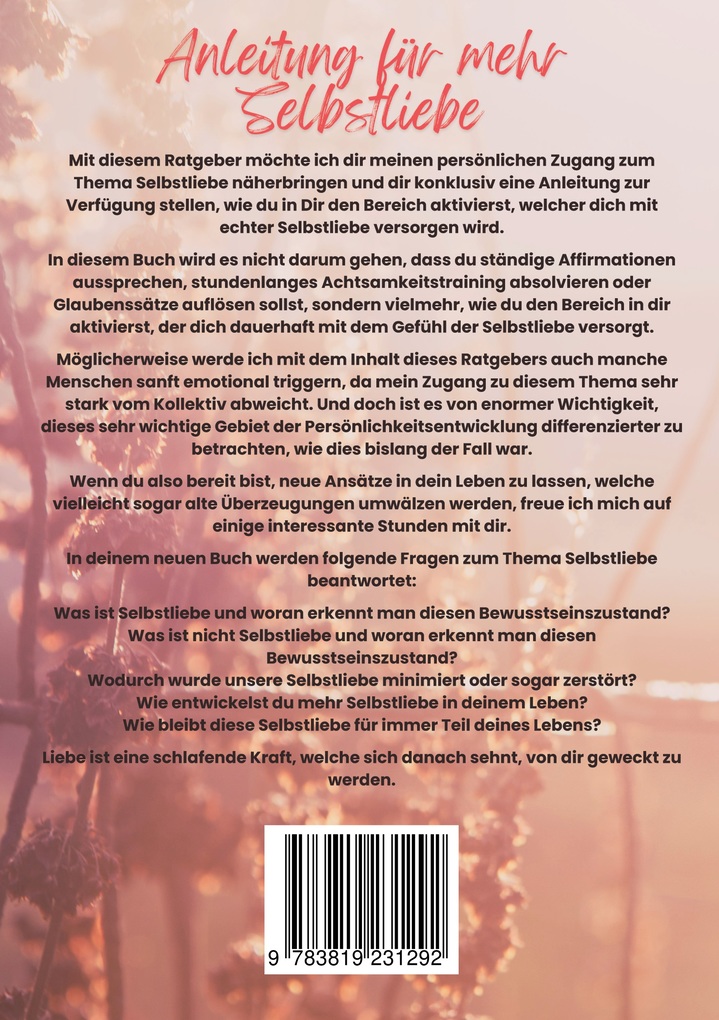 Weitere Ansicht: Anleitung für mehr Selbstliebe | Wolfram Vertnik