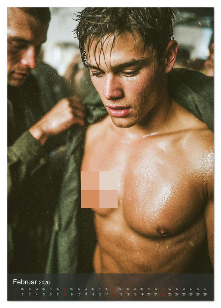 Weitere Ansicht: Gay Kalender - Wahre Liebe unter nackten Männern (Tischkalender 2026 DIN A5 hoch), CALVENDO Monatskalender | Calvendo, MB - Fotografie