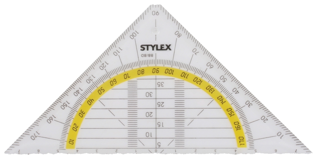 Weitere Ansicht: Stylex Geometriedreieck, 16 cm