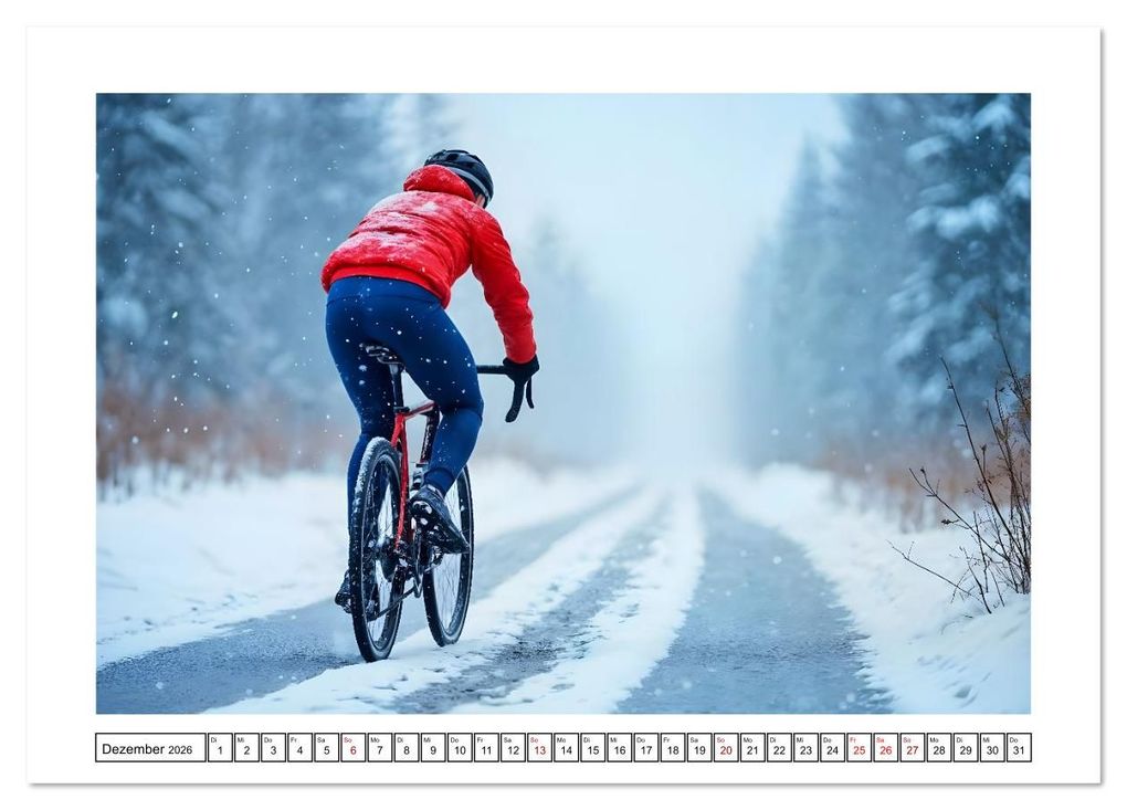 Weitere Ansicht: Kilometerkiller - Rennrad-Power im Jahresverlauf (Tischkalender 2026 DIN A5 quer), CALVENDO Monatskalender | Fred Schimak, Calvendo