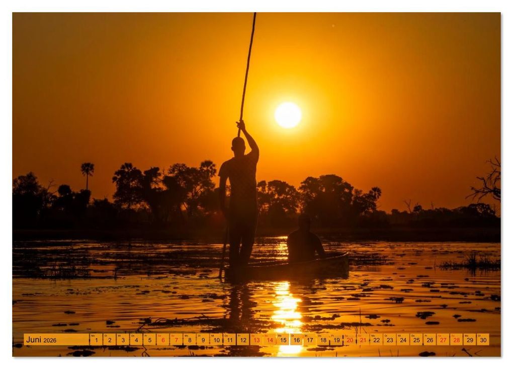 Weitere Ansicht: Das Okavango-Delta - Naturwunder im Herzen Afrikas (Tischkalender 2026 DIN A5 quer), CALVENDO Monatskalender | Carolin Eberhard @caro_goes_wild.erness, Calvendo