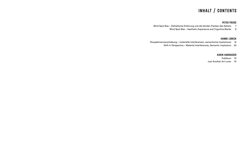 Weitere Ansicht: Rolf Walz. Blind Spot Bias | Köln Kühle und Mozer, Rolf Walz