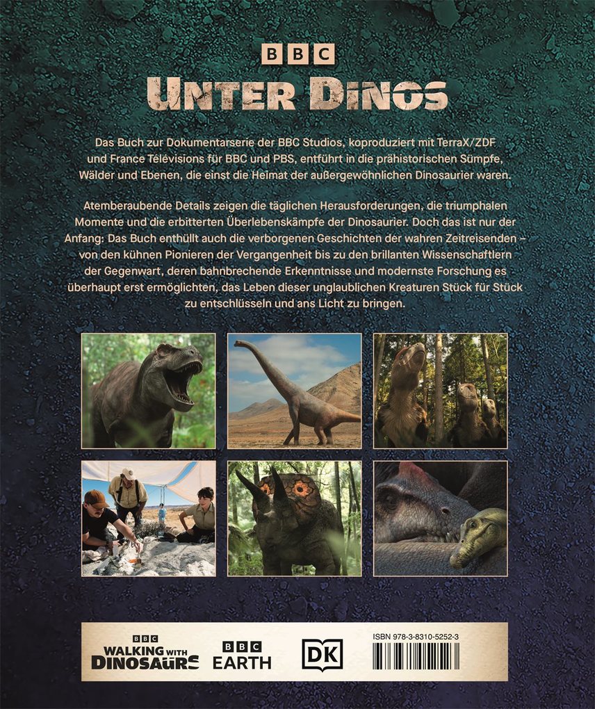 Weitere Ansicht: Unter Dinos - Geheimnisse der Urzeit | Andrew Cohen, Helen Thomas, Kirsty Wilson