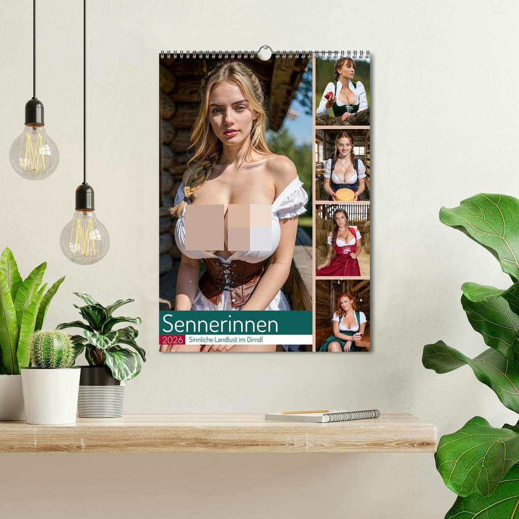 Weitere Ansicht: Sennerinnen (Wandkalender 2026 DIN A3 hoch), CALVENDO Monatskalender | Peter Balan, Calvendo