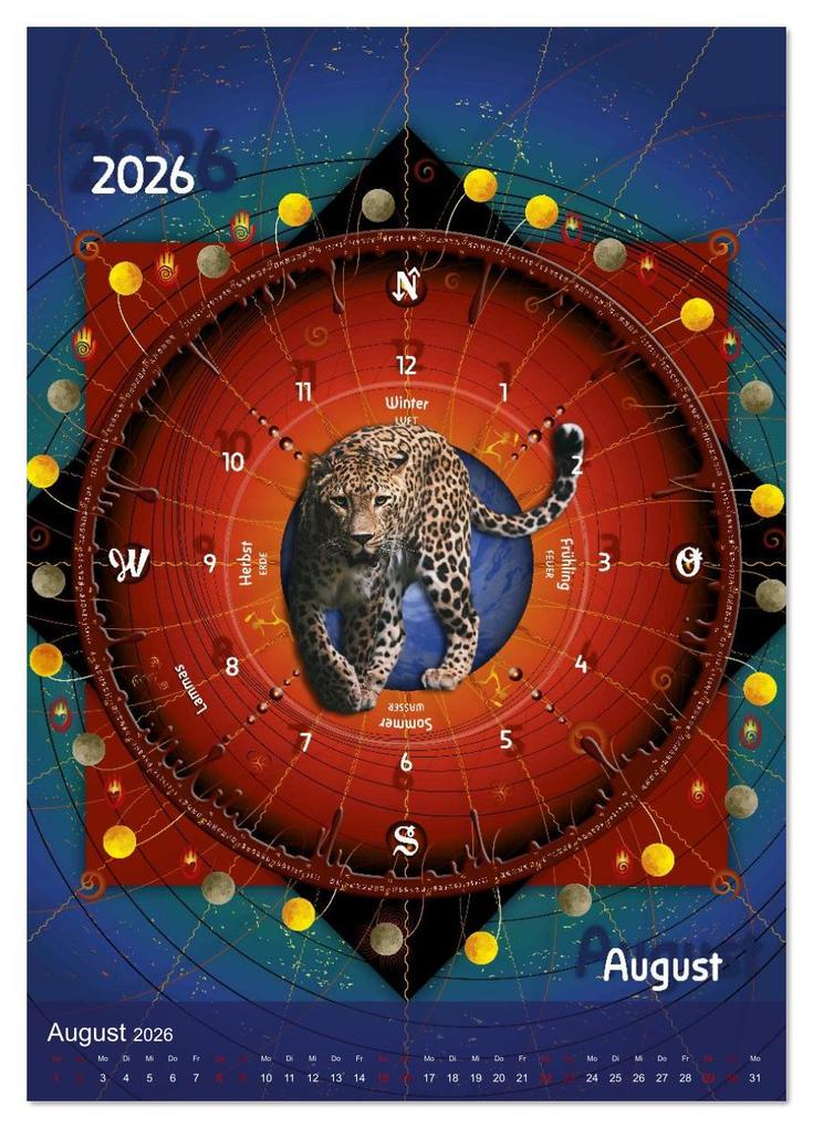 Weitere Ansicht: Jahreskreise (hochwertiger Premium Wandkalender 2026 DIN A2 hoch), Kunstdruck in Hochglanz | Ines Dhein, Calvendo