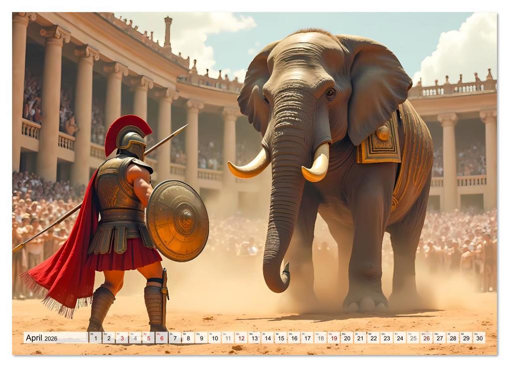 Weitere Ansicht: Das Imperium - Lasst die Spiele beginnen (Wandkalender 2026 DIN A3 quer), CALVENDO Monatskalender | pixs:sell pixs:sell, Sell Pixs:Sell, Calvendo, pixs:sell