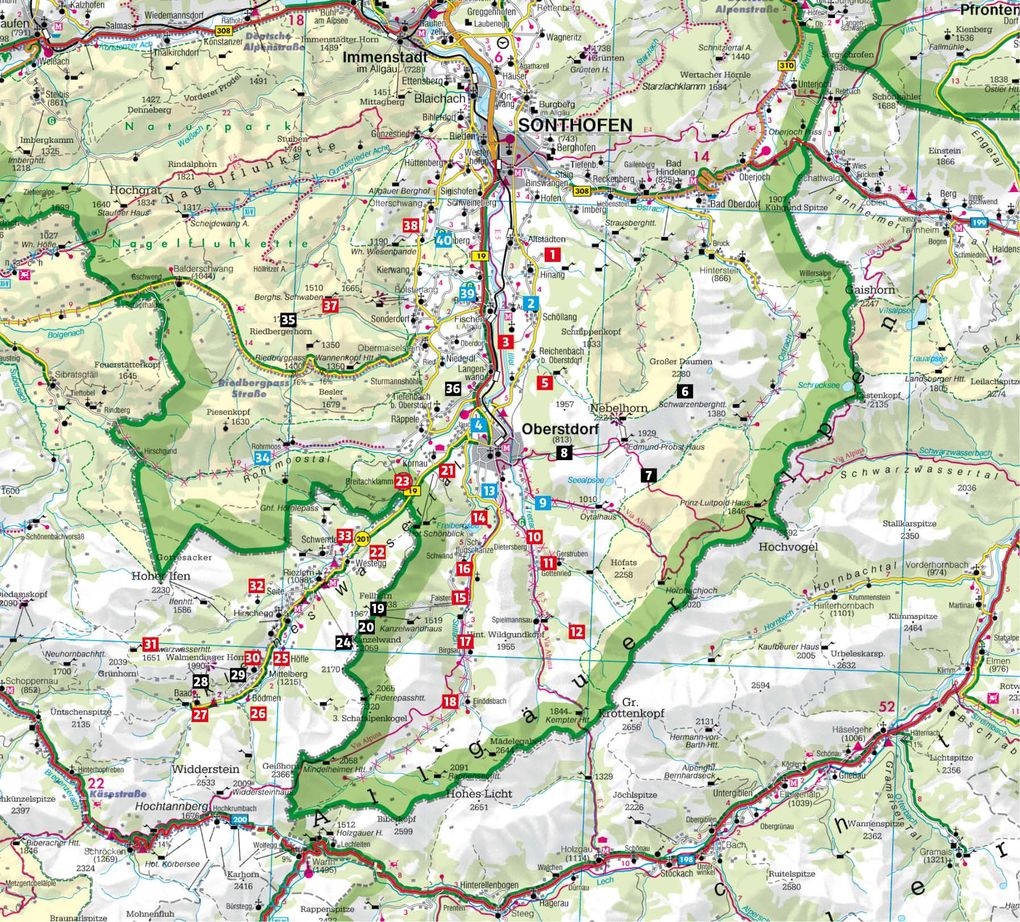 Weitere Ansicht: ROTHER Wanderbuch Leichte Wanderungen Oberstdorf Kleinwalsertal | Gerald Schwabe