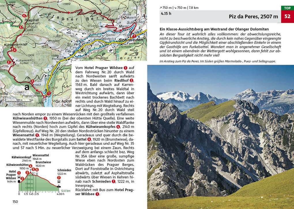 Weitere Ansicht: ROTHER Wanderführer Dolomiten - Sextner Dolomiten | Franz Hauleitner