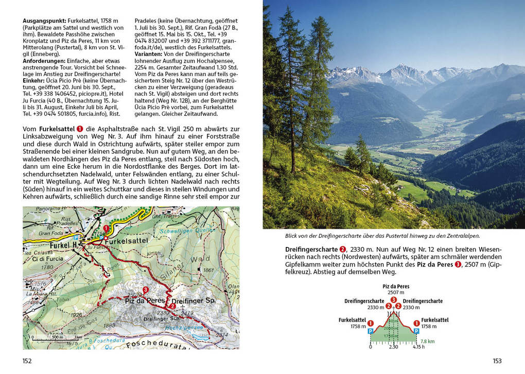 Weitere Ansicht: ROTHER Wanderführer Dolomiten - Sextner Dolomiten | Franz Hauleitner
