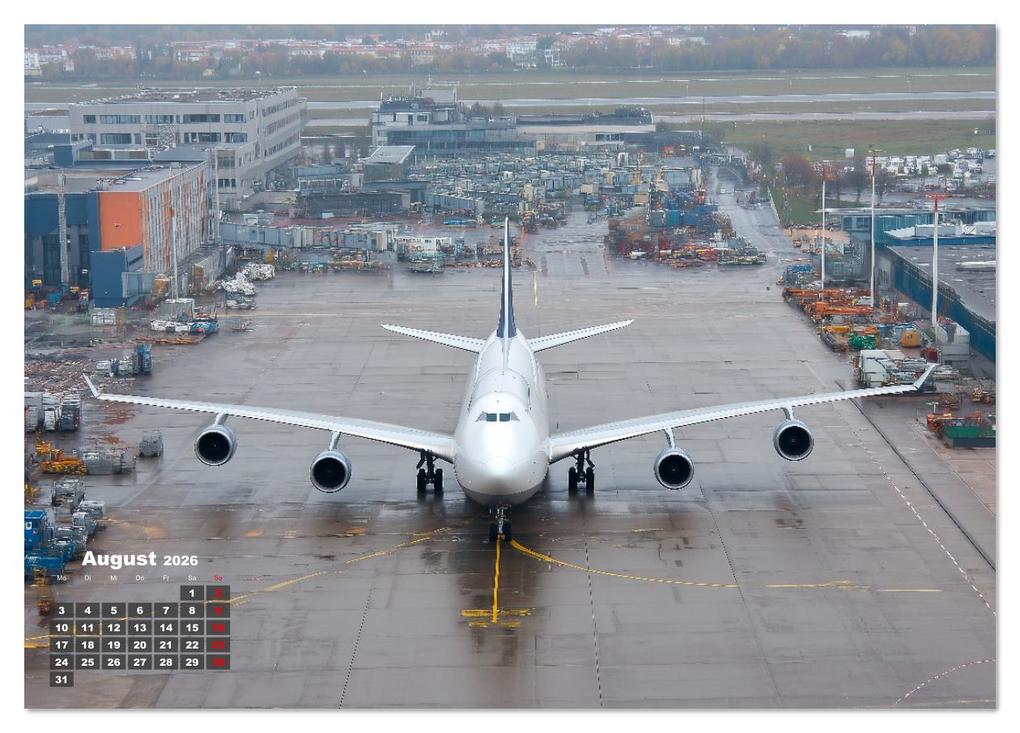 Weitere Ansicht: Flugzeuge hautnah - Flugzeugkalender für Flugzeugliebhaber (Tischkalender 2026 DIN A5 quer), CALVENDO Monatskalender | MB Fotografie, Calvendo