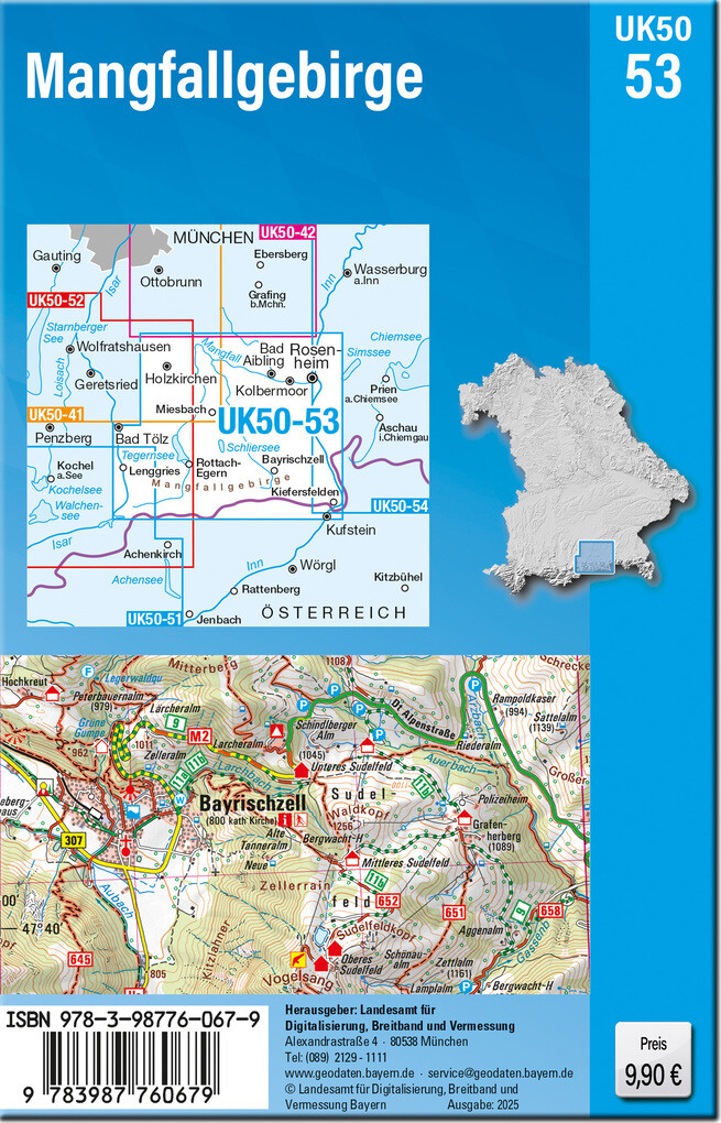 Weitere Ansicht: UK50-53 Mangfallgebirge