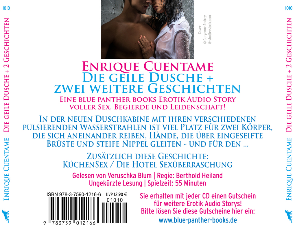 Weitere Ansicht: Die geile Dusche | Erotik Audio Story | Erotisches Hörbuch Audio-CD | Enrique Cuentame