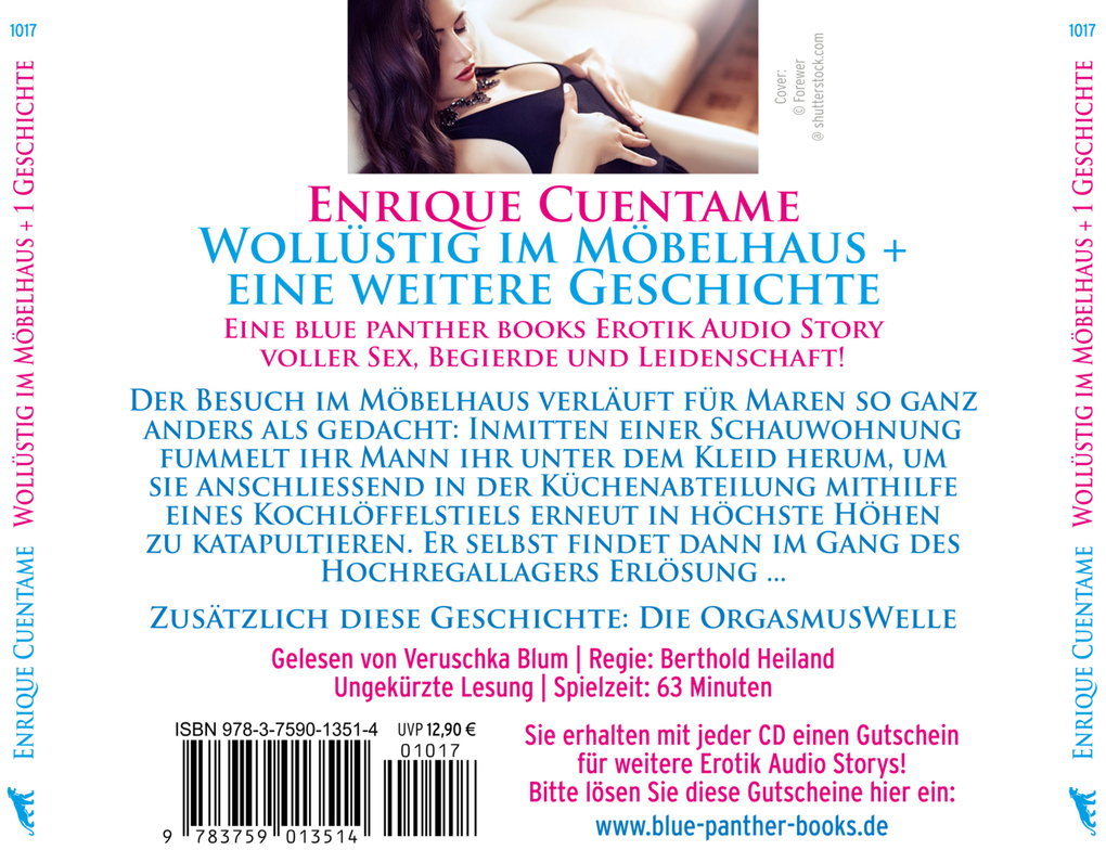 Weitere Ansicht: Wollüstig im Möbelhaus | Erotik Audio Story | Erotisches Hörbuch Audio-CD | Enrique Cuentame