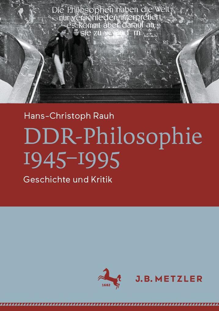 Produktbild: DDR-Philosophie 1945-1995 | Hans-Christoph Rauh