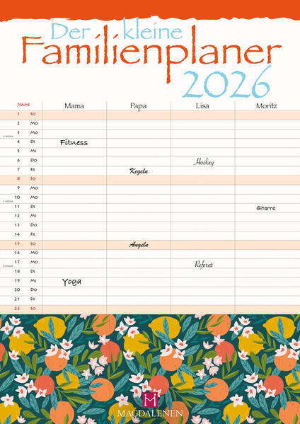 Produktbild: Der kleine Familienplaner 2026